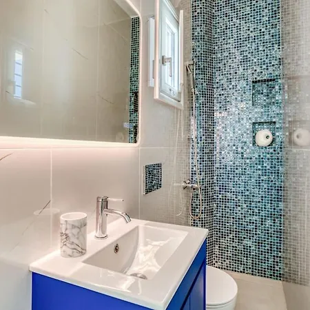 Paros Sea View Eco - Aetherian Ciel Villas, Niso 別荘 Mármara