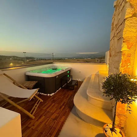Paros Sea View Eco - Aetherian Ciel Villas, Niso Mármara