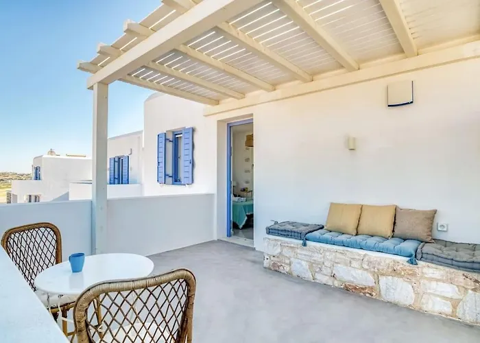 Paros Sea View Eco - Aetherian Ciel Villas, Niso Tatil Evi *