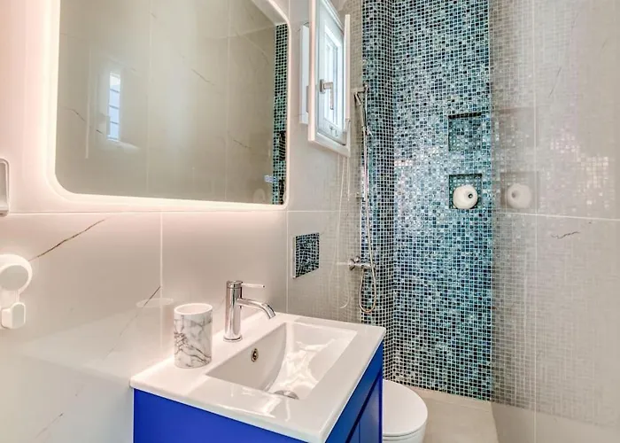 Paros Sea View Eco - Aetherian Ciel Villas, Niso Tatil Evi Mármara