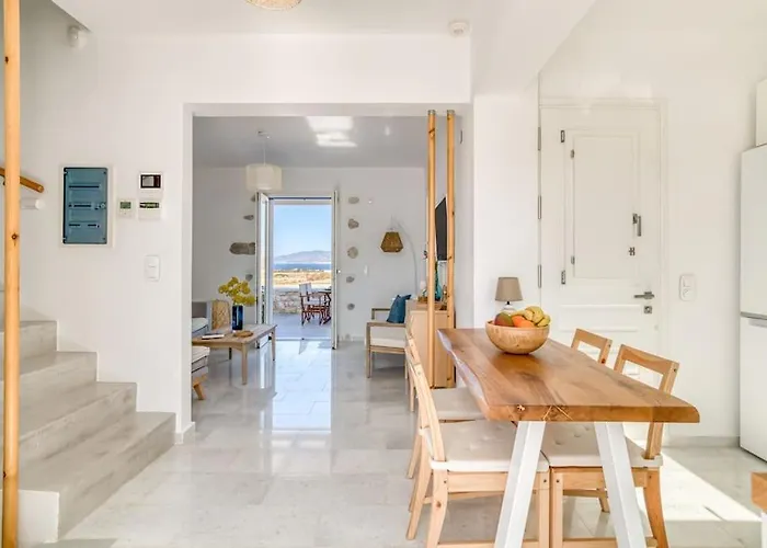 Tatil Evi Paros Sea View Eco - Aetherian Ciel Villas, Niso Mármara