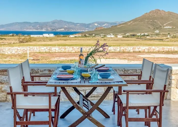 Paros Sea View Eco - Aetherian Ciel Villas, Niso Tatil Evi *